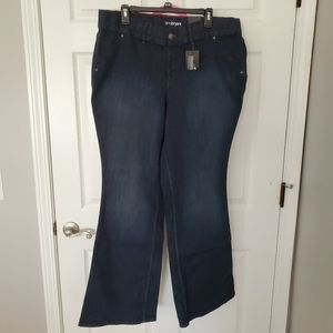 Lane Bryant jegging flare jeans 18